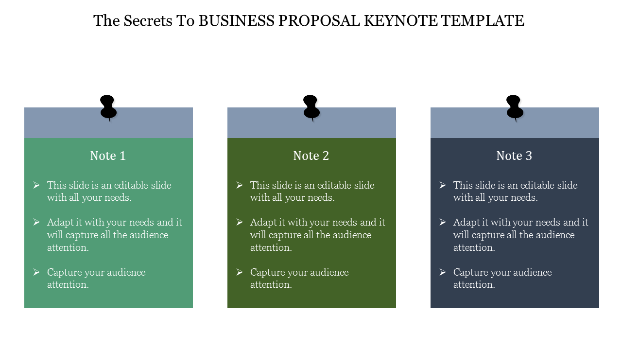 Free - Buy Business Proposal keynote Template Presentation